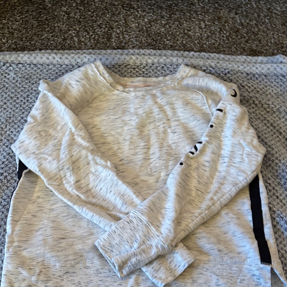 Calvin Klein Gray Knit Top